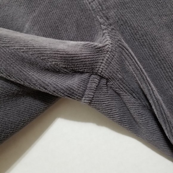 Hue leggings Small corduroy ribbed rib wale elastic pull on waist back pockets - Picture 7 of 13